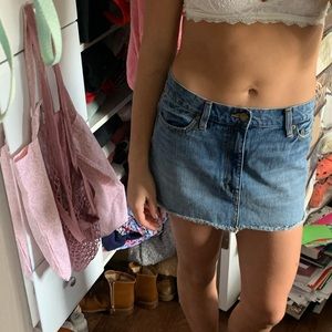 Denim skirt